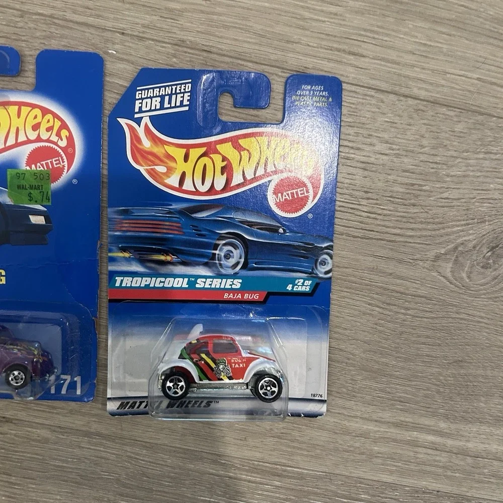 Hot Wheels Lot Of 2 Bug Cars Diecast 1:64 NIB